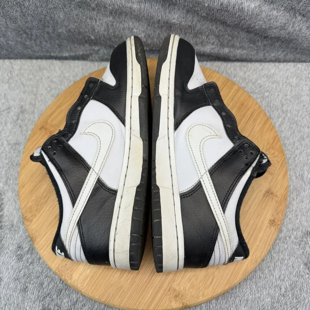 Nike Dunk Low Shoes Boys Size 7Y Black White Basketball Sneakers HQ3810-001
